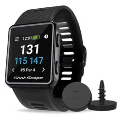 V3 Shotscope GPS Watch Black