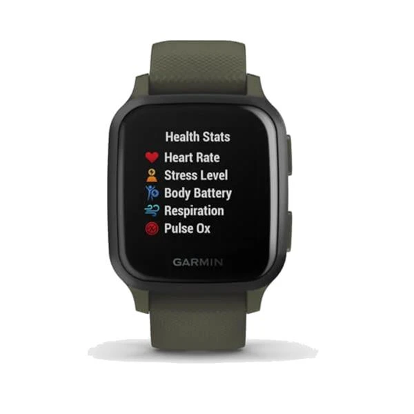 Garmin Venu Sq Music GPS Watch Moss Slate - Image 4