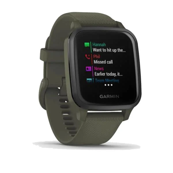 Garmin Venu Sq Music GPS Watch Moss Slate - Image 5