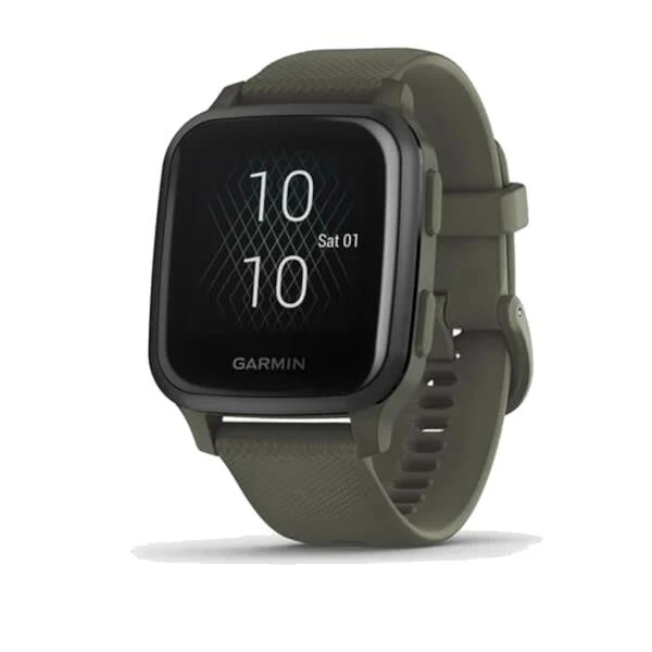 Garmin Venu Sq Music GPS Watch Moss Slate