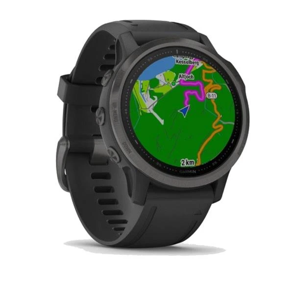 Garmin Fenix 6S Sapphire GPS Watch Silver Black - Image 3