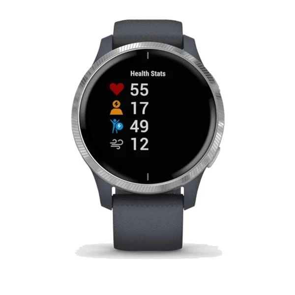 Garmin Venu Blue GPS Watch Blue Granite Stainless - Image 3