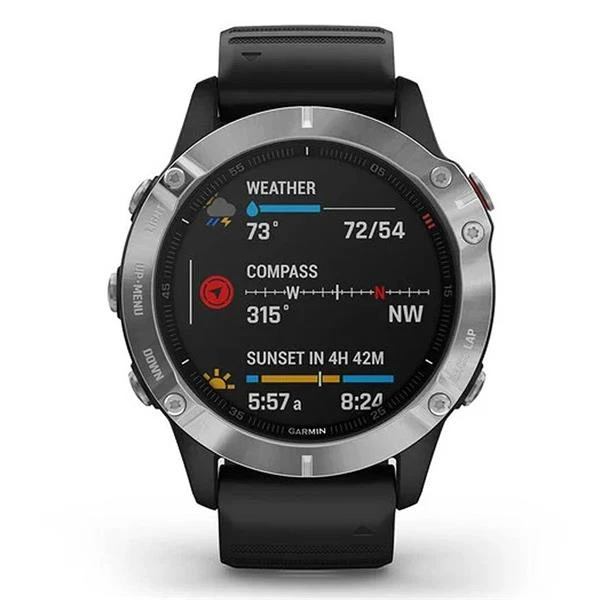 Garmin Fenix 6 GPS Watch Black - Image 2