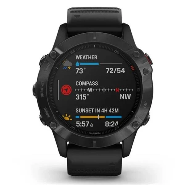 Garmin Fenix 6 Pro GPS Watch Black - Image 4