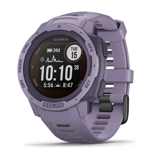 Garmin Instinct Solar GPS Watch Orchid