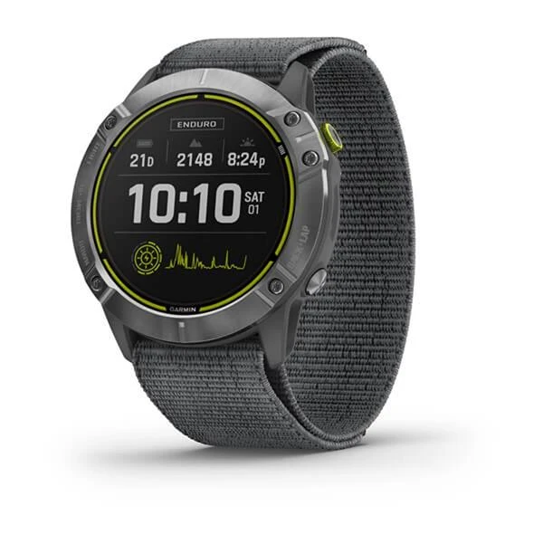 Garmin Enduro Steel GPS Watch Silver