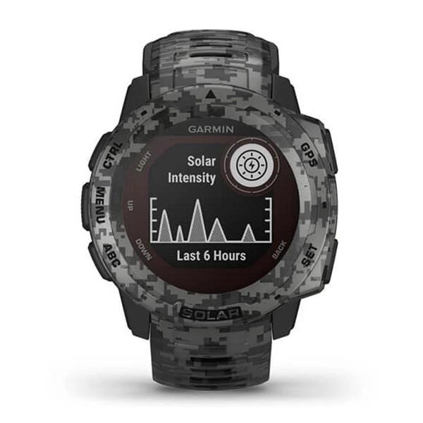 Garmin Instinct Solar Camo Edition Watch Graphite Camo - Image 2