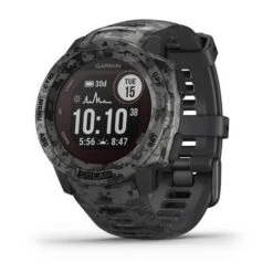 Garmin Instinct Solar Camo Edition Watch Graphite Camo