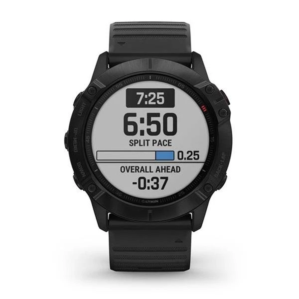 Garmin Fenix 6X Sapphire Grey - Black - Image 2