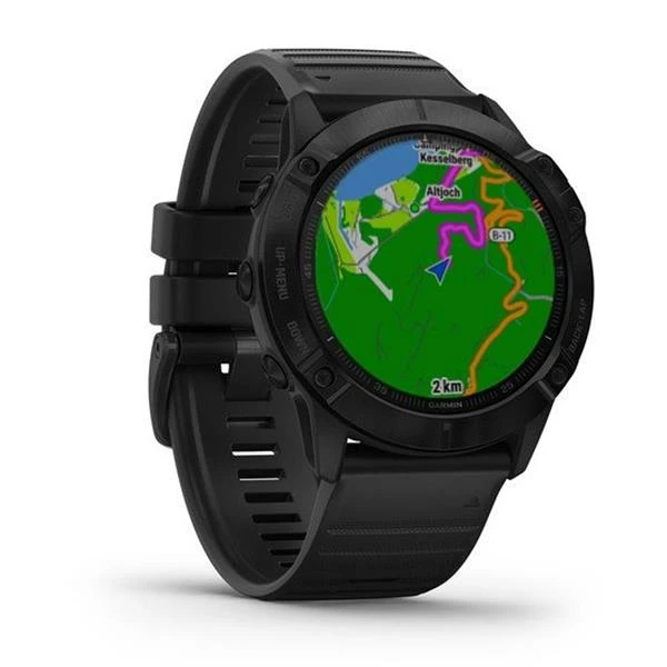 Garmin Fenix 6X Sapphire Grey - Black - Image 3