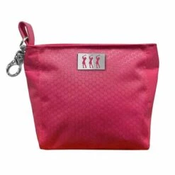Honeycomb Clip Handbag Pink