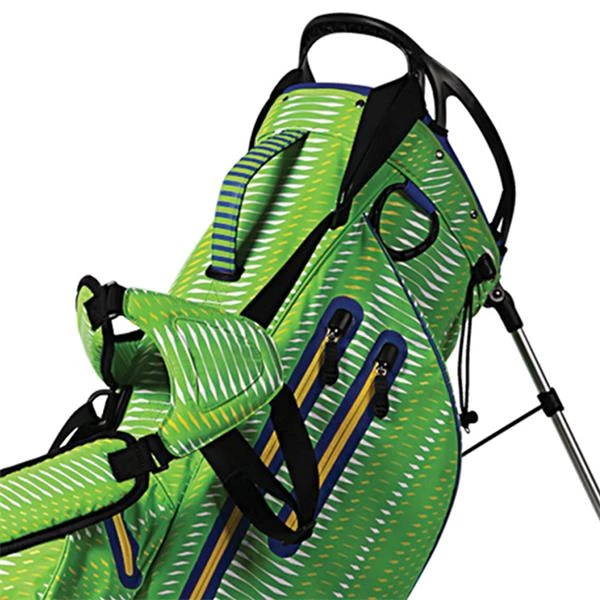 Lynx Ouul Python W/P Stand Bag Green White Yellow - Image 2