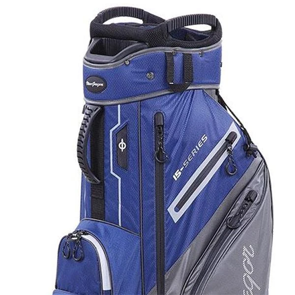 MacGregor 15-Series Water Resistant 10" Cart Bag Navy - Grey - Image 2