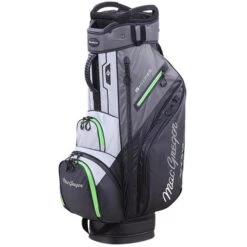 MacGregor 15-Series Water Resistant 10" Cart Bag Black Grey