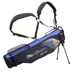MacGregor Mac 4.0 6.5" Flip Stand Bag Black - Royal