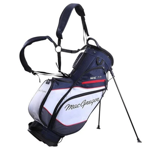 MacGregor Mac 7.0 9.5" Stand Bag Navy - White - Red