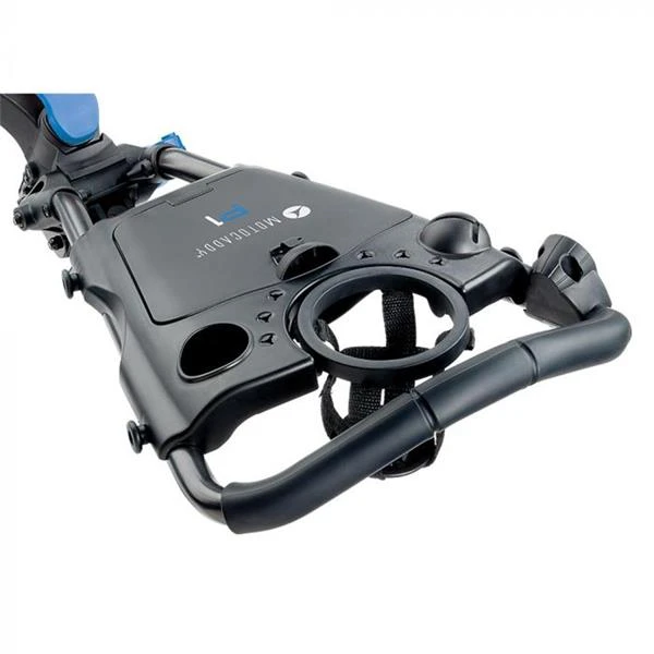 Motocaddy P1 Push Trolley Blue - Image 3