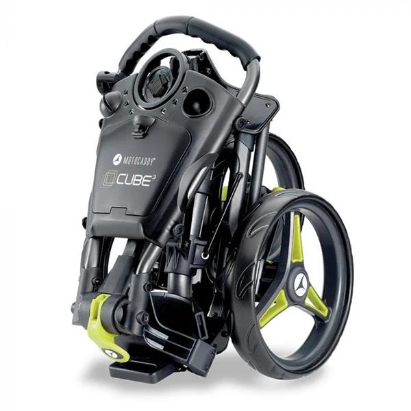 Motocaddy Cube Push Trolley Lime - Image 2