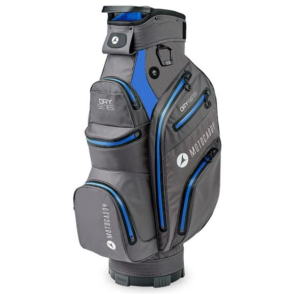Motocaddy Dry Series Cart Bag Charcoal - Blue