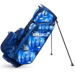 Ogio By Callaway All Elements Stand Bag Blue Hash