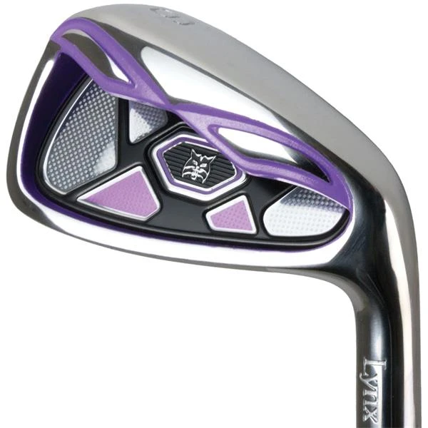 Lynx Tigress 7 Graphite Irons 5-SW Ladies RH Purple