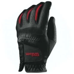 Wilson Gents Feel Plus Golf Glove Left Hand Black