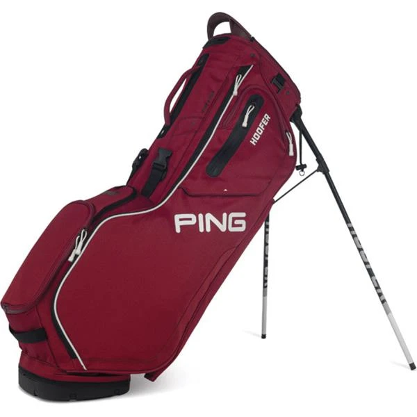 Ping Hoofer 201 Carry Bag Cardinal White Black