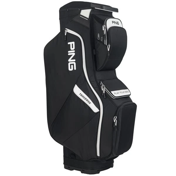 Ping Traverse 214 Cart Bag Black White