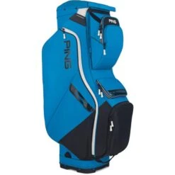Ping Traverse 214 Cart Bag Royal Black White