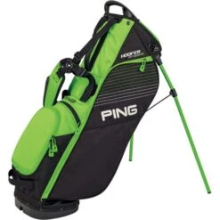 Ping Prodi G Small Carry Bag Black - Electric Green