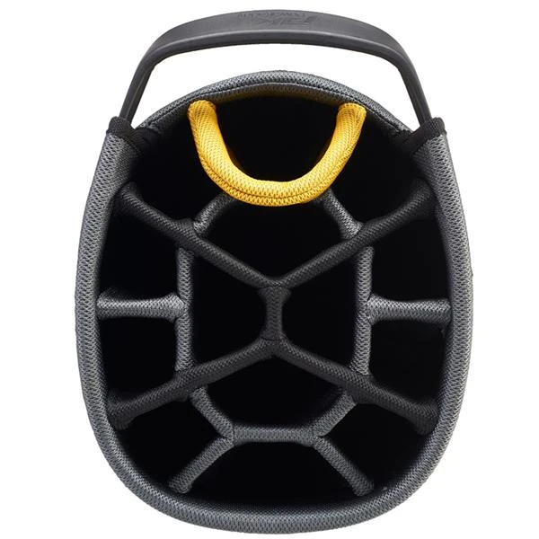 PowaKaddy Dri-Tech Cart Bag Gunmetal Yellow - Image 2