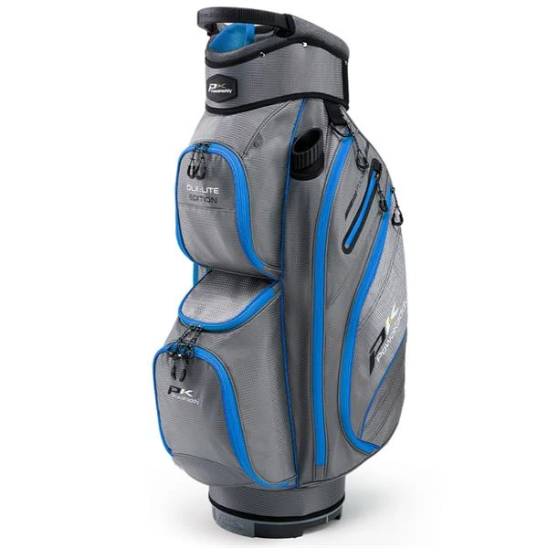 PowaKaddy DLX-Lite Cart Bag Gunmetal Blue
