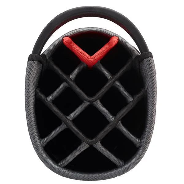 PowaKaddy X-Lite Cart Bag Black - Gunmetal - Red - Image 2