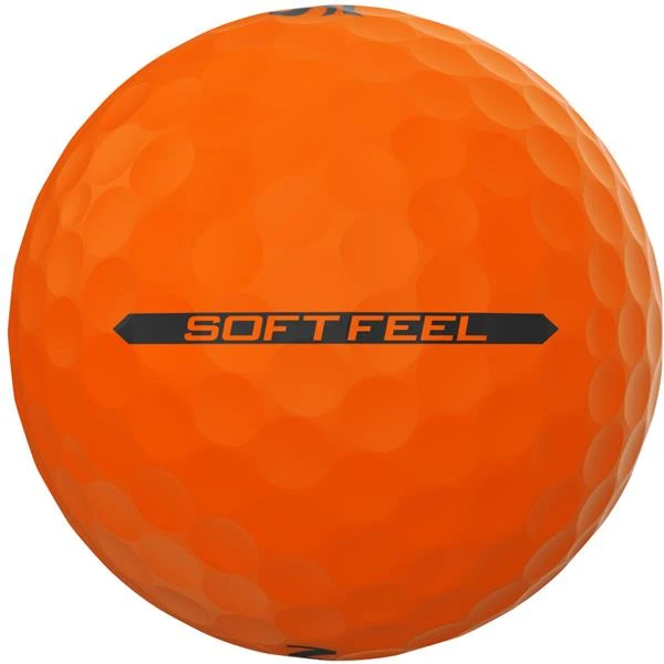 Srixon Soft Feel Golf Balls Orange - Image 3