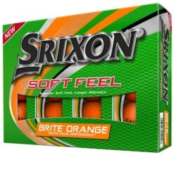 Srixon Soft Feel Golf Balls Orange