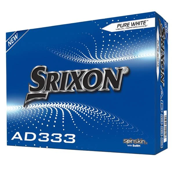Srixon AD333 Golf Balls White