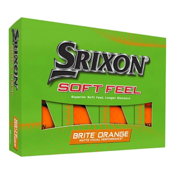 Srixon Soft Feel Balls Dozen Orange - Image 4