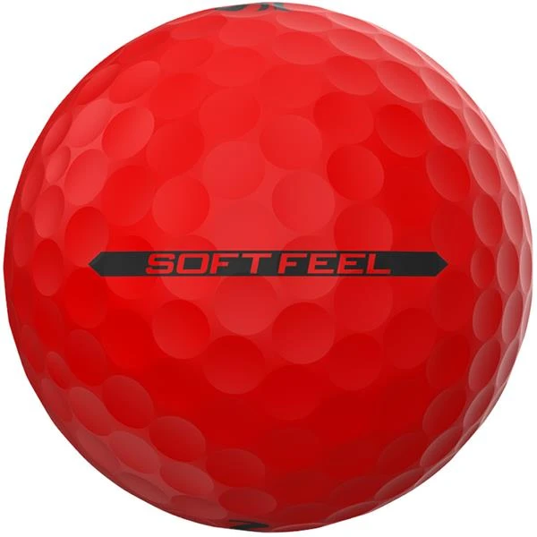 Srixon Soft Feel Balls Dozen Red - Image 3