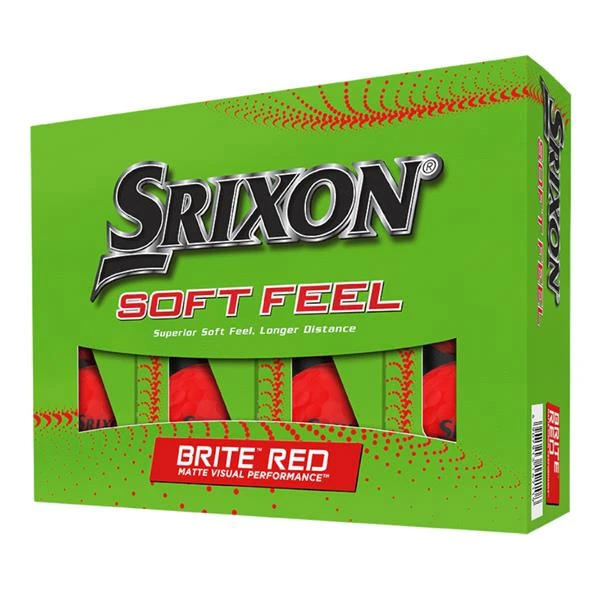 Srixon Soft Feel Balls Dozen Red