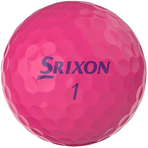 Srixon Soft Feel Balls Dozen PASSION PINK - Image 2