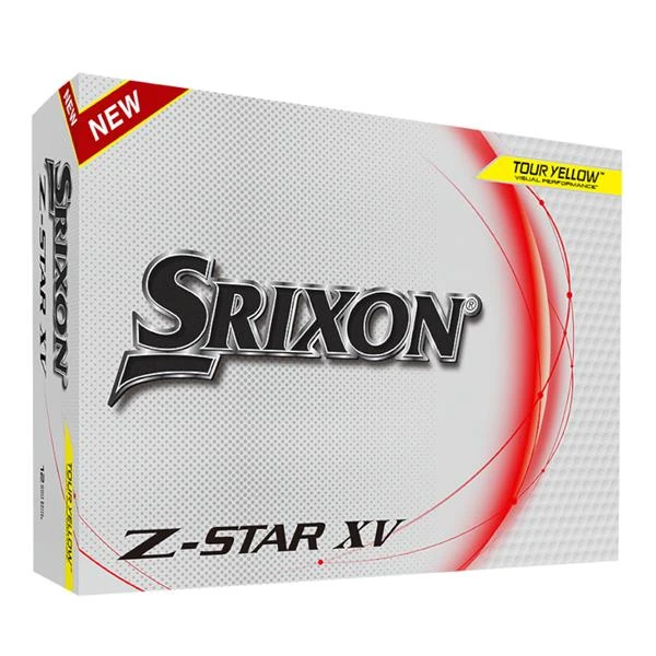 Srixon Z Star XV Golf Balls Dozen Tour Yellow - Image 4