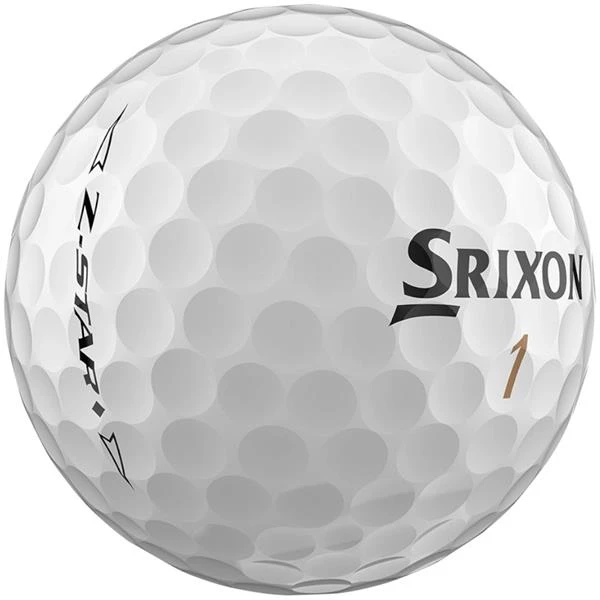 Srixon Z Star Diamond Golf Balls Dozen Pure White - Image 3