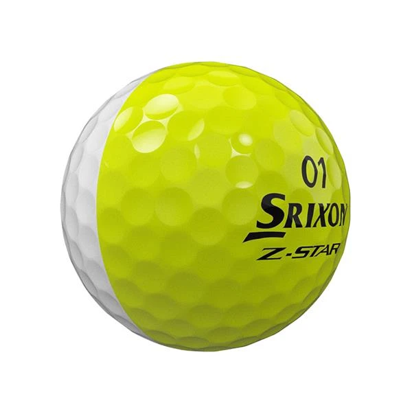 Srixon Z Star Divide Golf Balls Dozen WHITE YELLOW - Image 5