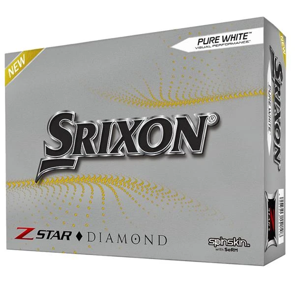 Srixon Z Star Diamond Balls White