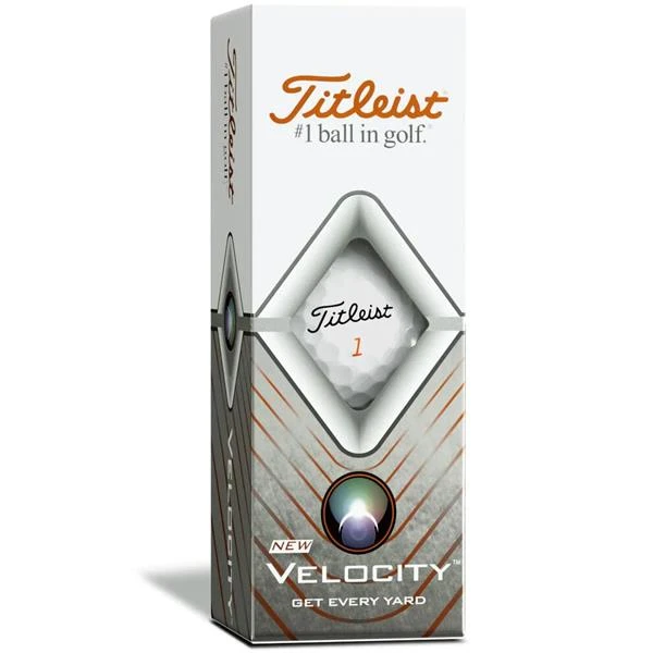 Titleist Velocity Golf Balls Dozen White - Image 3
