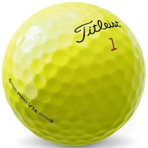 Titleist Pro V1X Golf Balls Dozen Yellow - Image 2