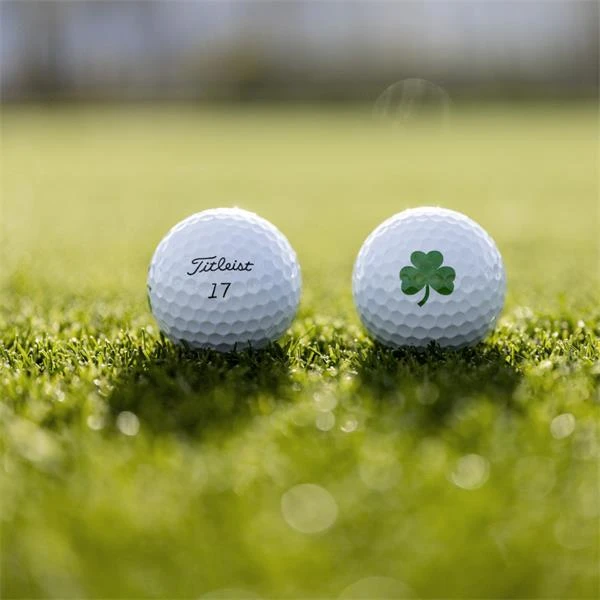Titleist Shamrock Pro V1 Half Dozen Balls White - Image 3