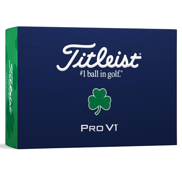 Titleist Shamrock Pro V1 Half Dozen Balls White
