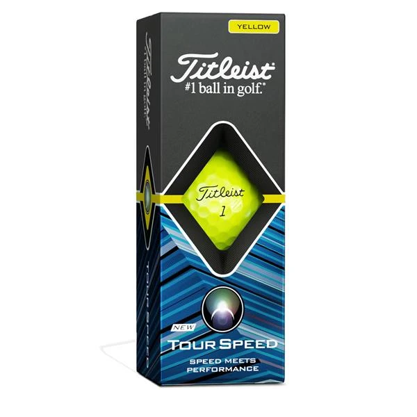 Titleist Tour Speed Ball Dozen Yellow - Image 3