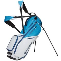 TaylorMade Flextech Stand Bag Black White Grey Blue